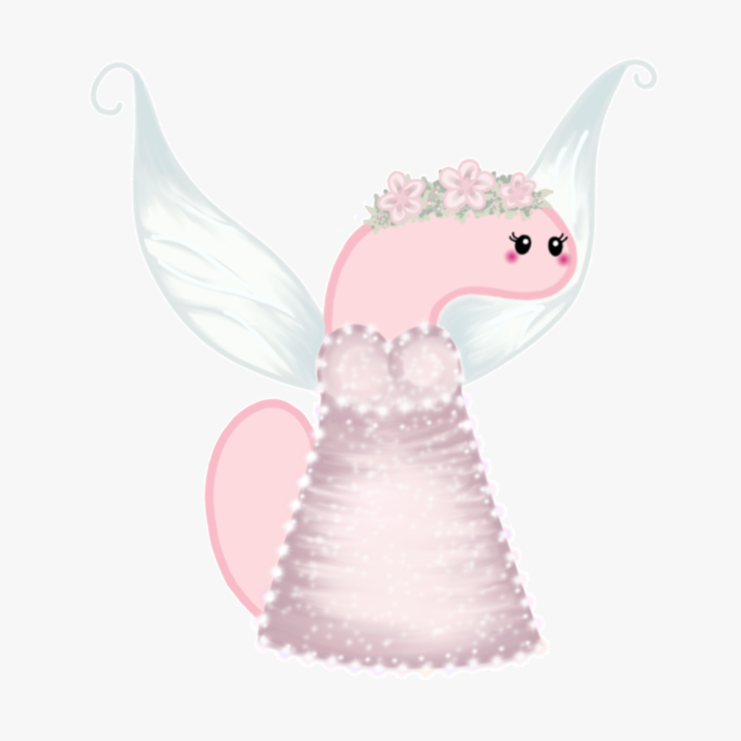 Fairy Worm Sticker