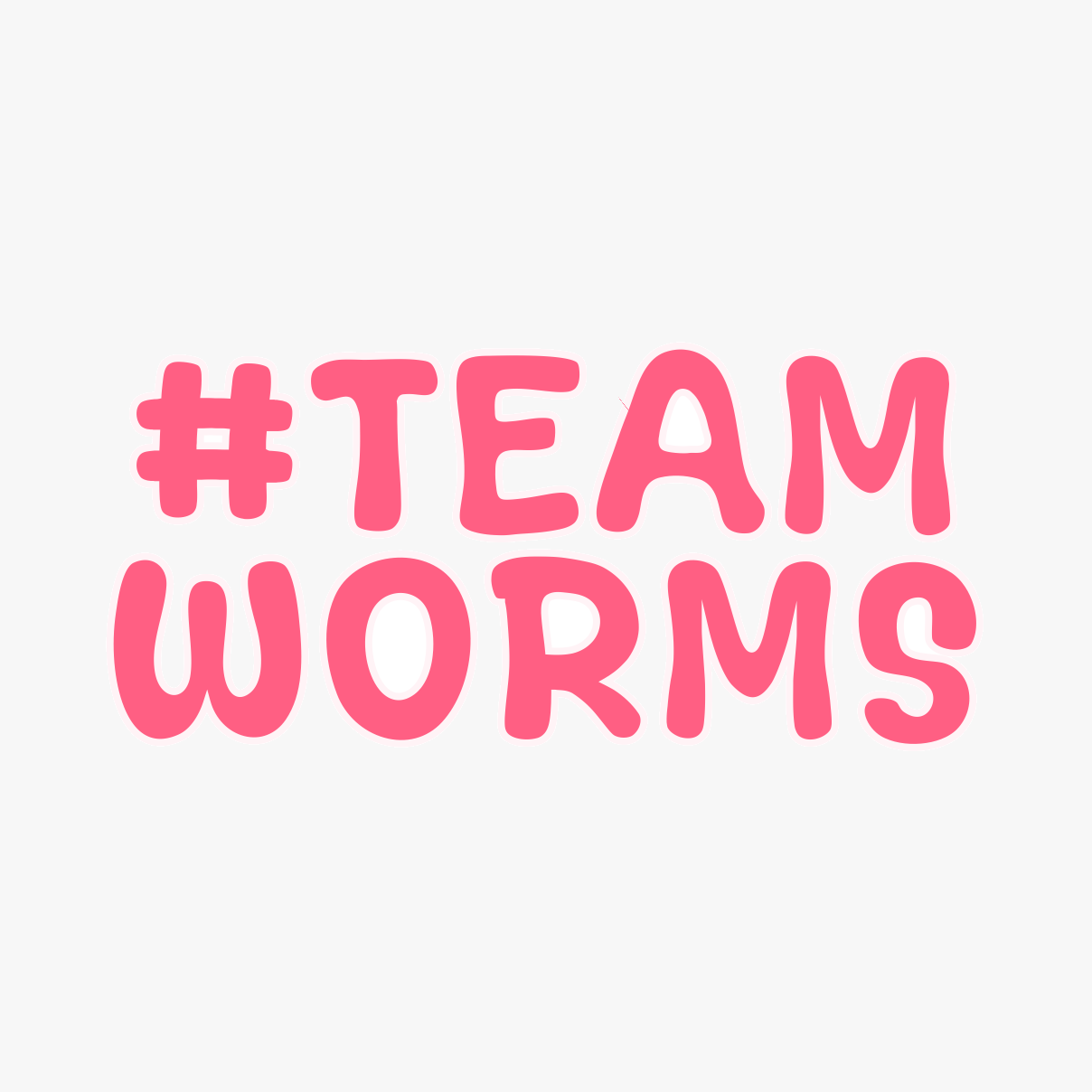 Team Worms Sticker