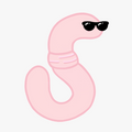 Swag Worm Sticker